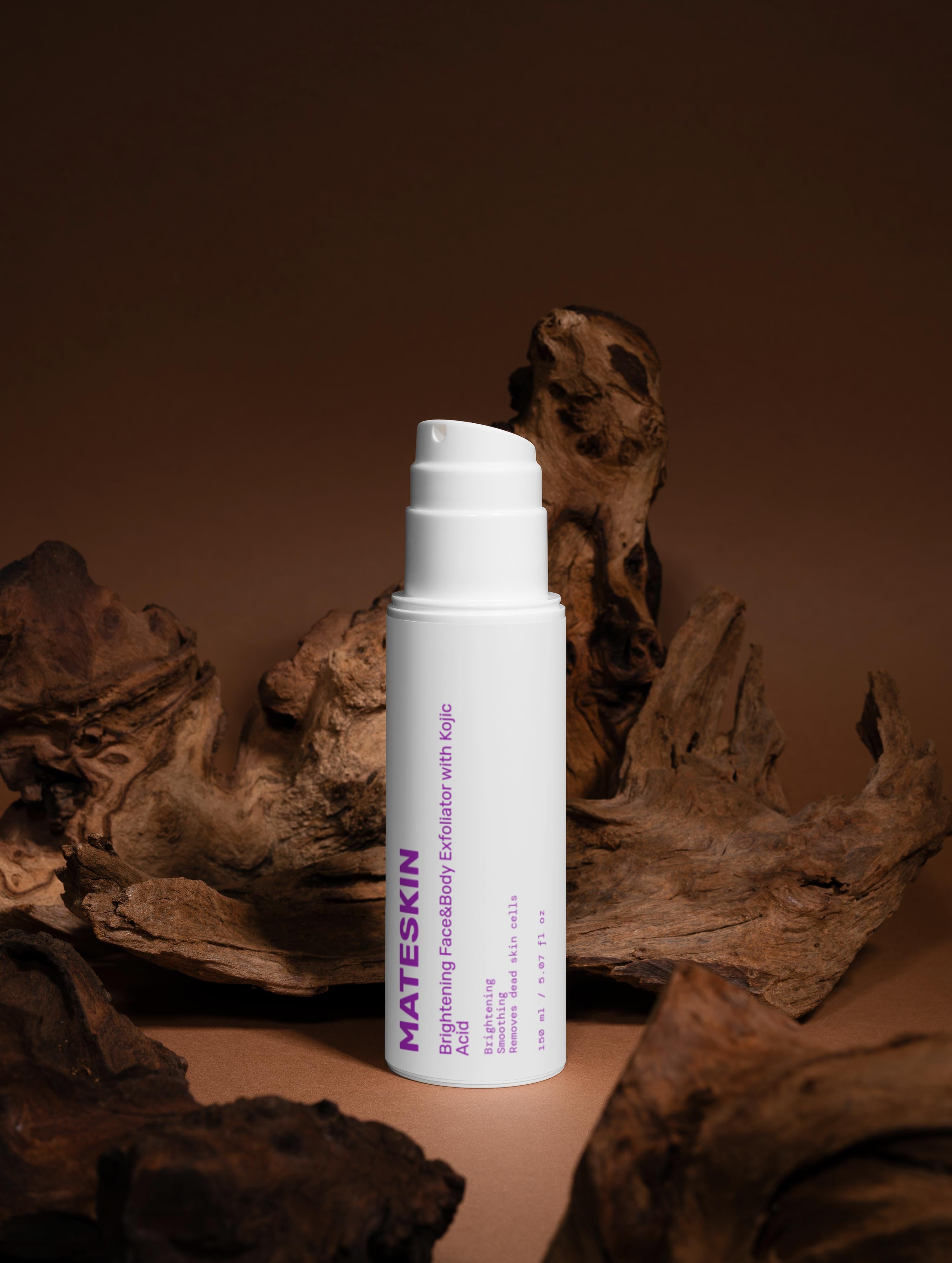 Brightening Face&Body Exfoliator with Kojic Acid